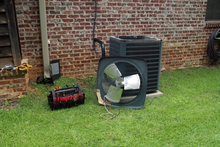home get a new HVAC unit